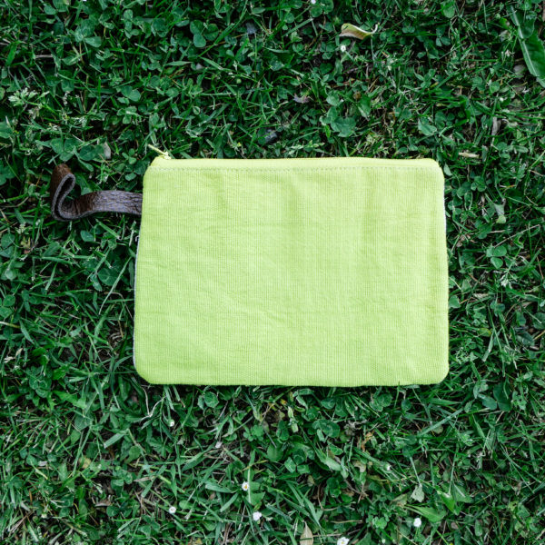 Pochette M - Jaune - beige (verso)