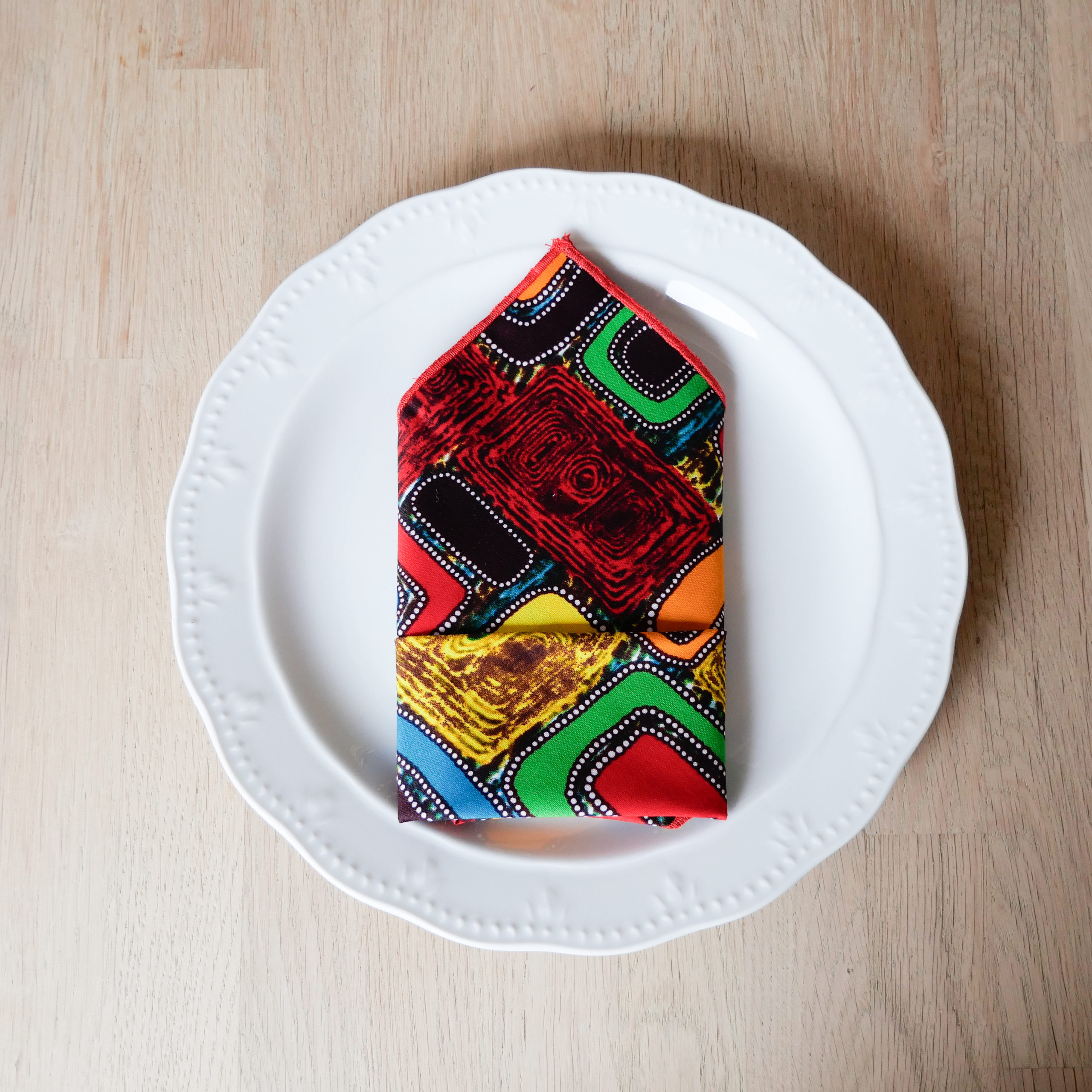 Set 6 serviettes - Color 2