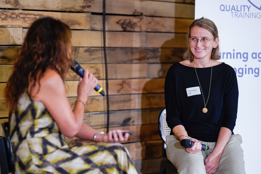 Marie Vandenberghe et Stéphanie Poumay